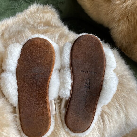 Ariana Bohling CrissCross Alpaca Slippers - Picture 6 of 6
